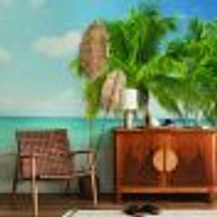 Beach the Caribbean Wallpaper Mural