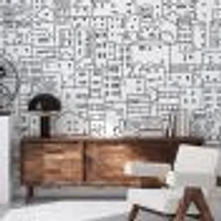 New York 1856 Wallpaper Mural