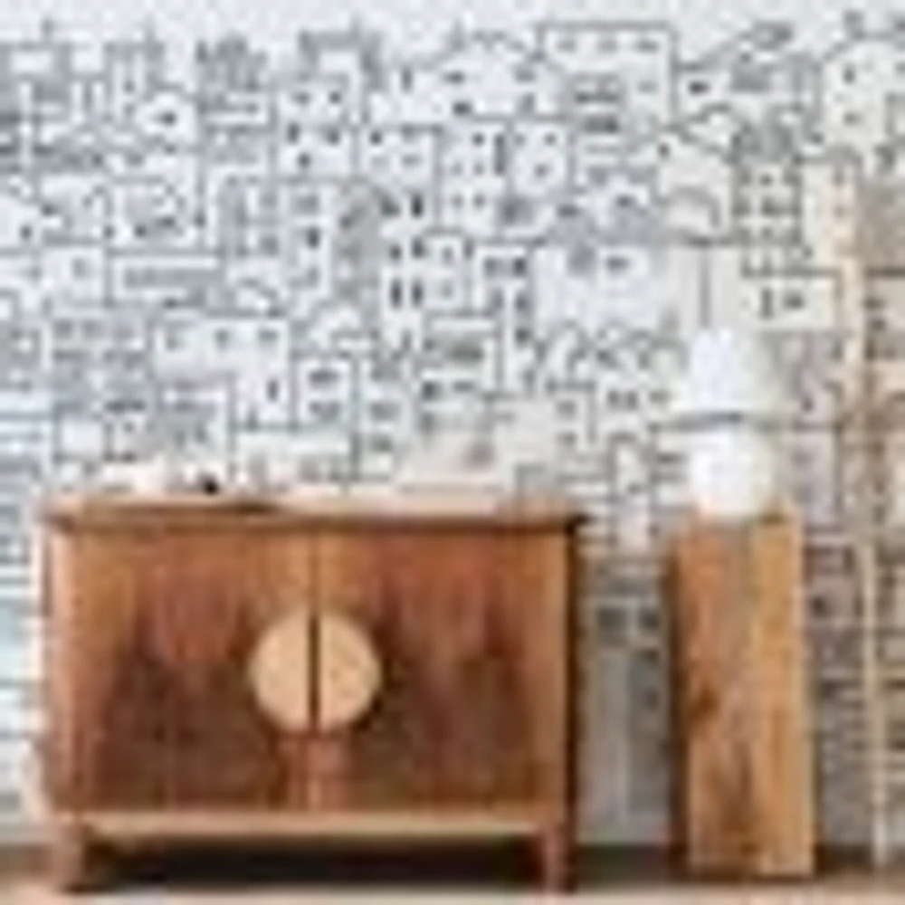 New York 1856 Wallpaper Mural