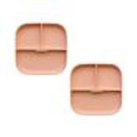 Minika Plate with Suction, Pack of 2