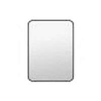 Brantwood Rectangular Mirror With Rounded Corners