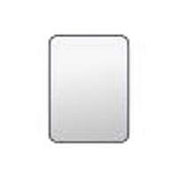 Brantwood Rectangular Mirror With Rounded Corners