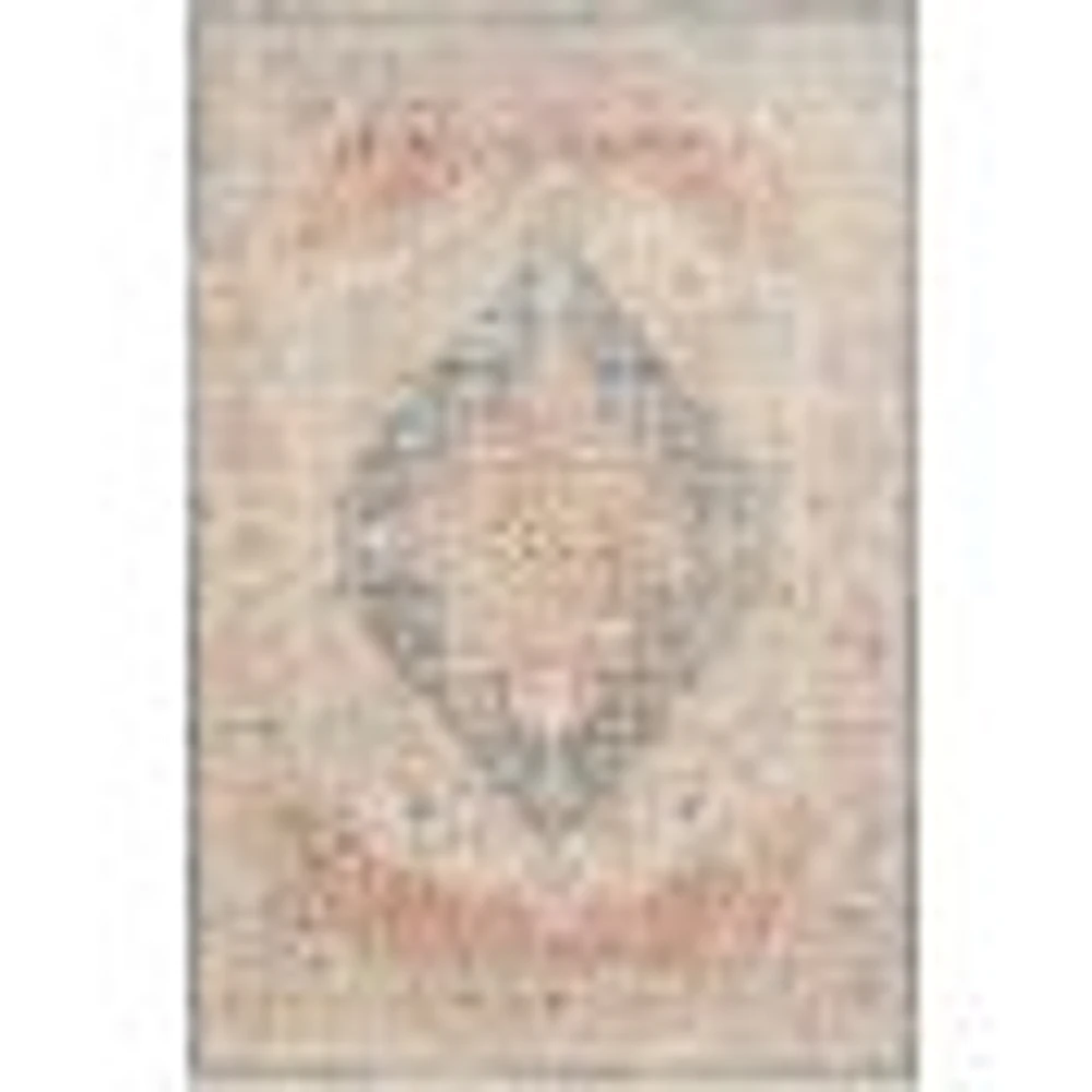 Tapis Claire Bleu / Multi par Loloi