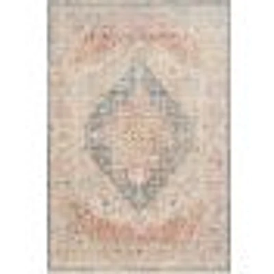 Tapis Claire Bleu / Multi par Loloi