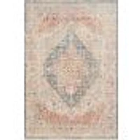 Tapis Claire Bleu / Multi par Loloi