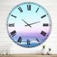 Ocean View Wall Clock