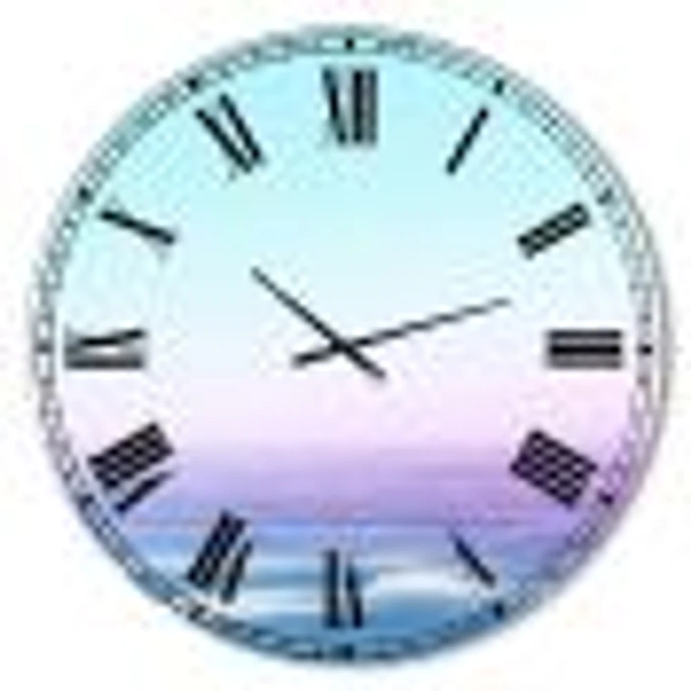 Ocean View Wall Clock