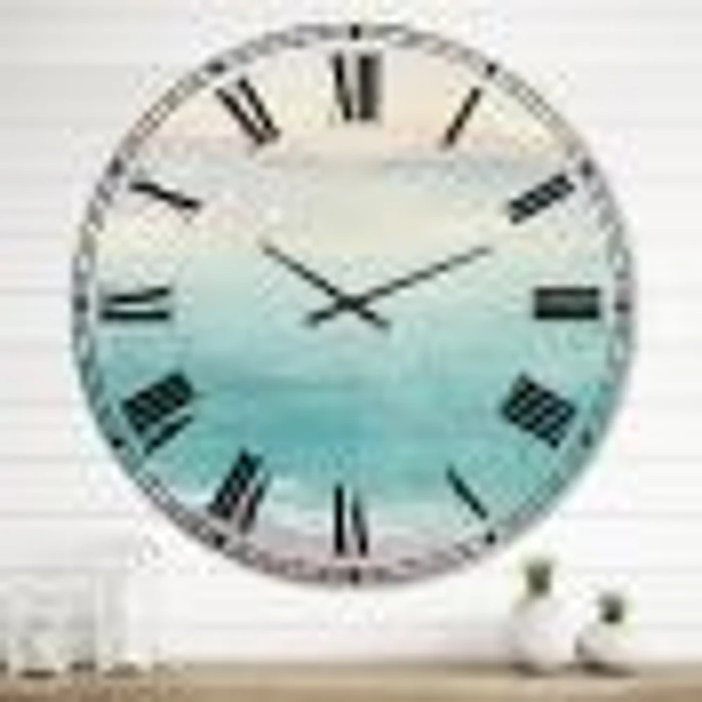 From the Shore Metal Wall Clock