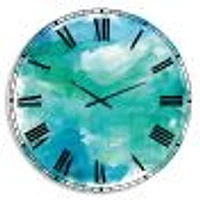 Sea Glass Wall Clock