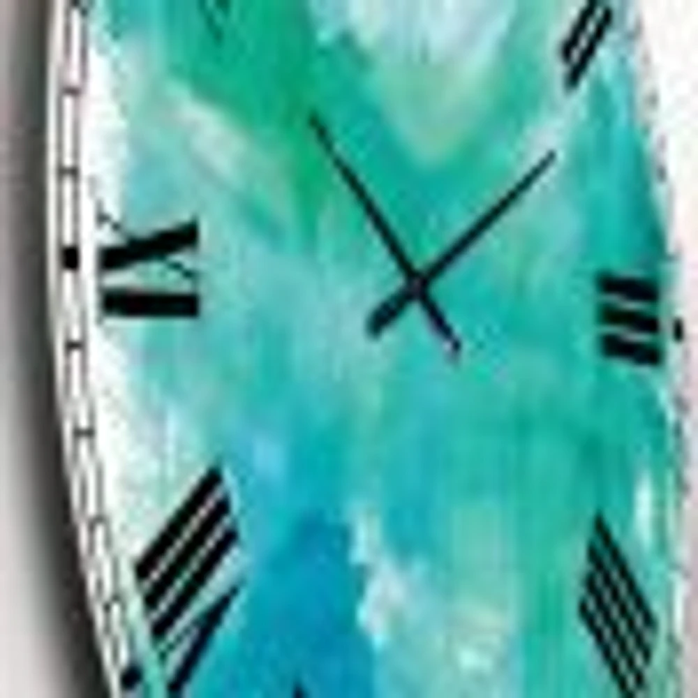 Sea Glass Wall Clock