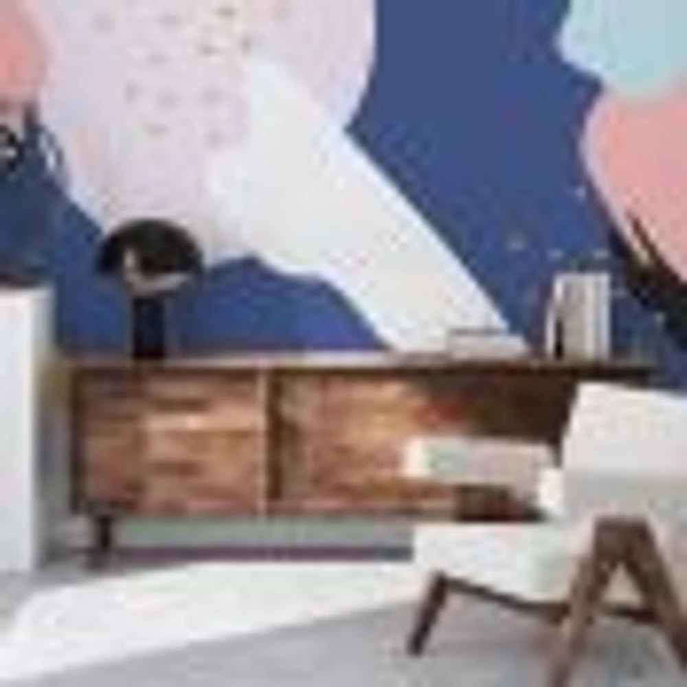 Colourful Abstract Memphis Wallpaper Mural