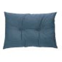 Brunelli coussin rectangulaire en velours côtelé