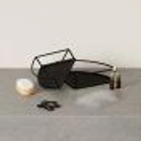 Cubiko Set of 2 Corner Shower Bins