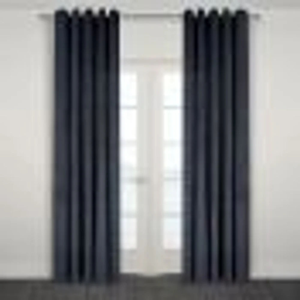 Duchess Corduroy Grommet Jacquard Curtain