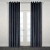 Duchess Corduroy Grommet Jacquard Curtain