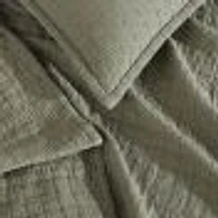 Essential Garment Washed Coverlet by Calvin Klein