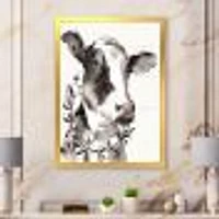 Cow Portrait Counrty Life  Wall Art