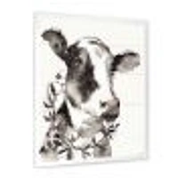 Cow Portrait Counrty Life  Wall Art