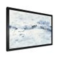 Blue Wipe Out Canvas Art