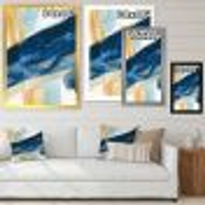 Toile « Indigo Panel I »