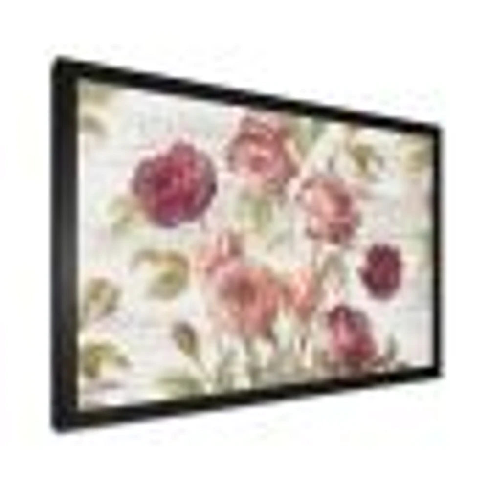 French Roses I  Canvas Wall Art