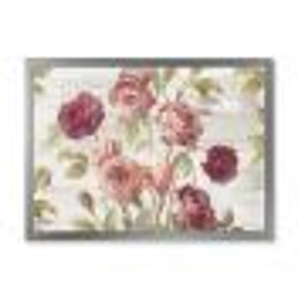 French Roses I  Canvas Wall Art