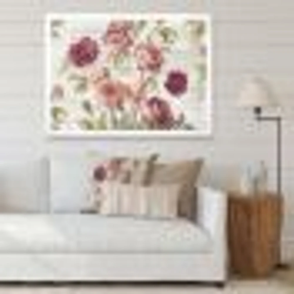 Toile  « French Roses I »