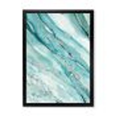 Silver Springs I Blue Green  Wall Art