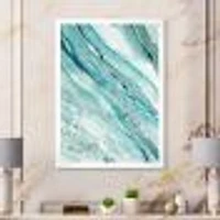 Silver Springs I Blue Green  Wall Art