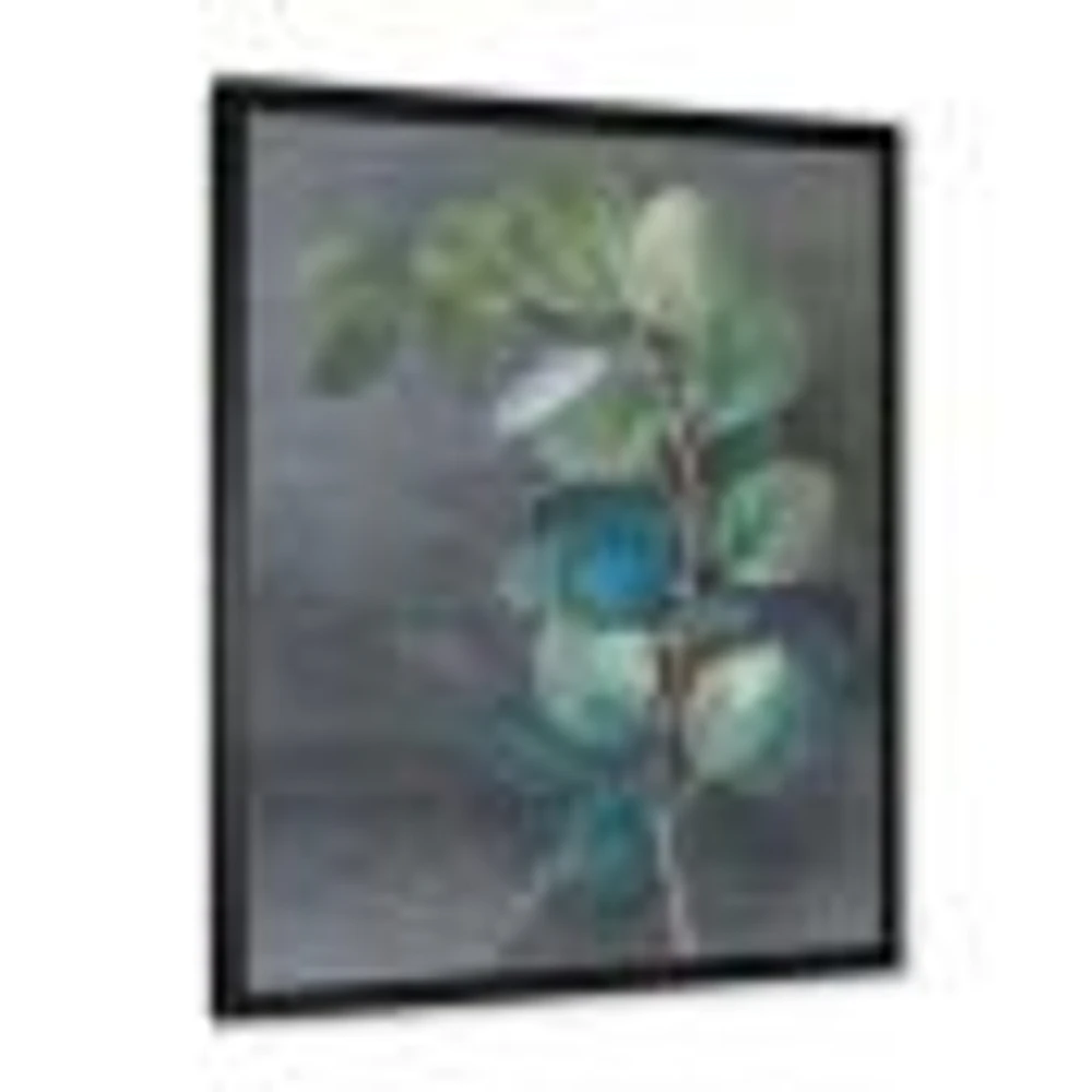 Fresh Leaves II  Canvas Wall Art Print