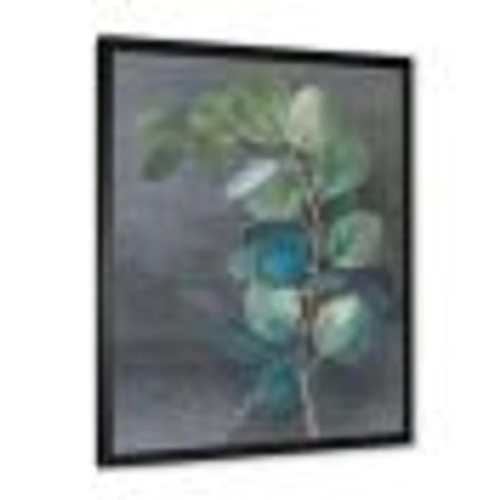 Fresh Leaves II  Canvas Wall Art Print