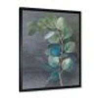 Fresh Leaves II  Canvas Wall Art Print