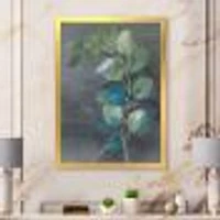 Fresh Leaves II  Canvas Wall Art Print