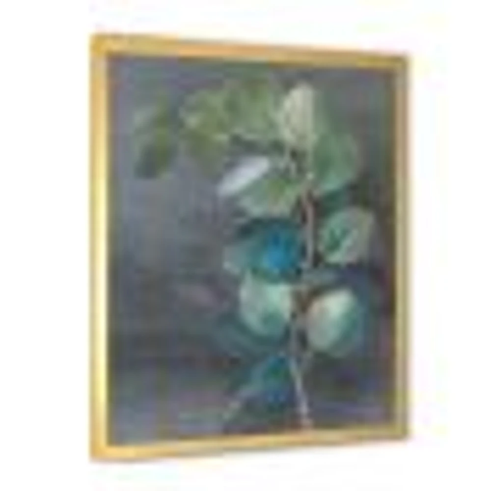 Fresh Leaves II  Canvas Wall Art Print