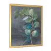 Fresh Leaves II  Canvas Wall Art Print