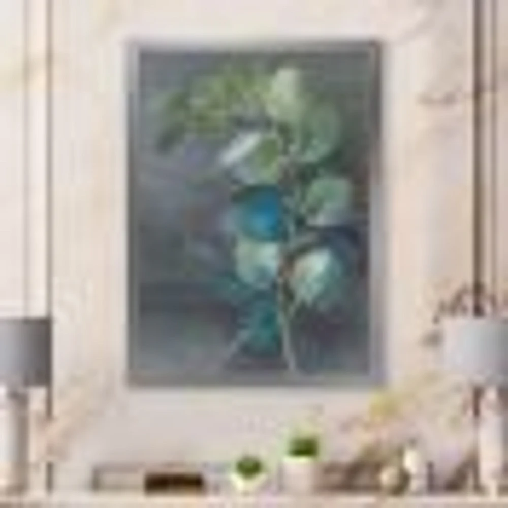 Fresh Leaves II  Canvas Wall Art Print