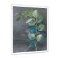 Fresh Leaves II  Canvas Wall Art Print