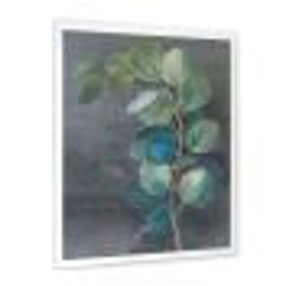 Fresh Leaves II  Canvas Wall Art Print