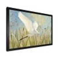 Toile « Snowy Egret Flight vII