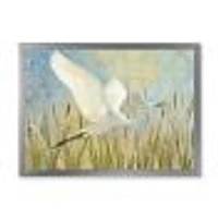 Toile « Snowy Egret Flight vII