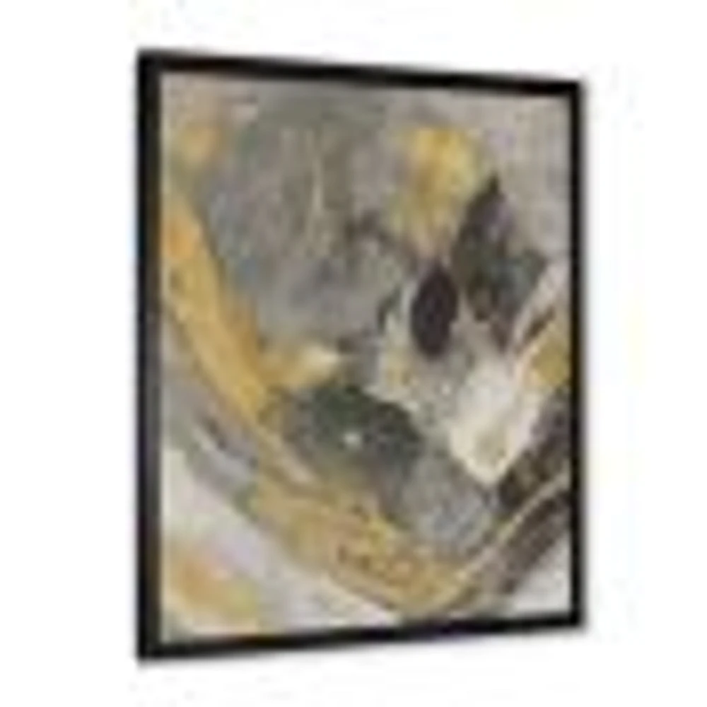 Marble Gold and Black II  Wall Art