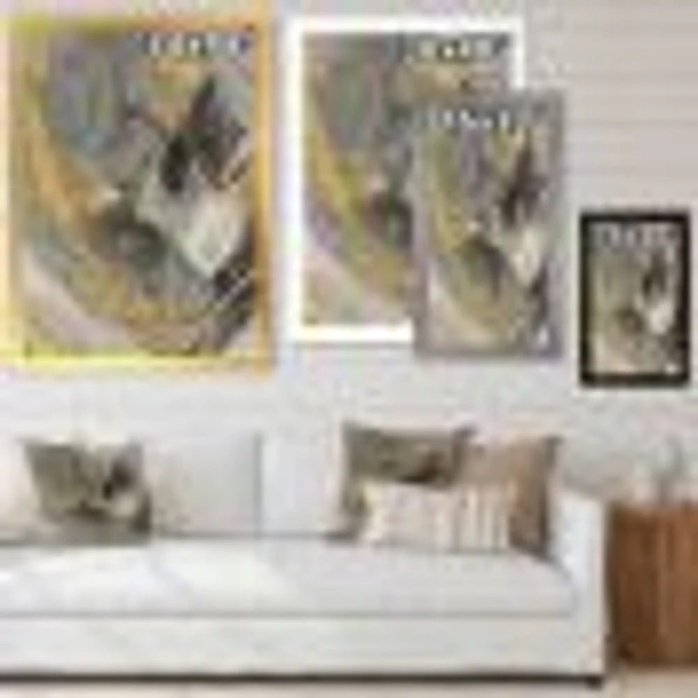 Marble Gold and Black II  Wall Art