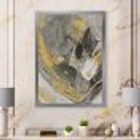 Marble Gold and Black II  Wall Art