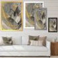 Marble Gold and Black II  Wall Art