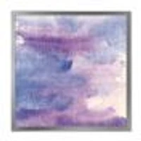 Watercolor Purple Haze II  Wall Art