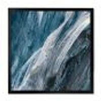 Splash Blue Indigo  Wall Art