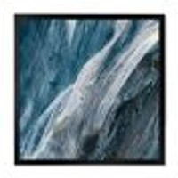 Splash Blue Indigo  Wall Art