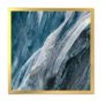 Splash Blue Indigo  Wall Art