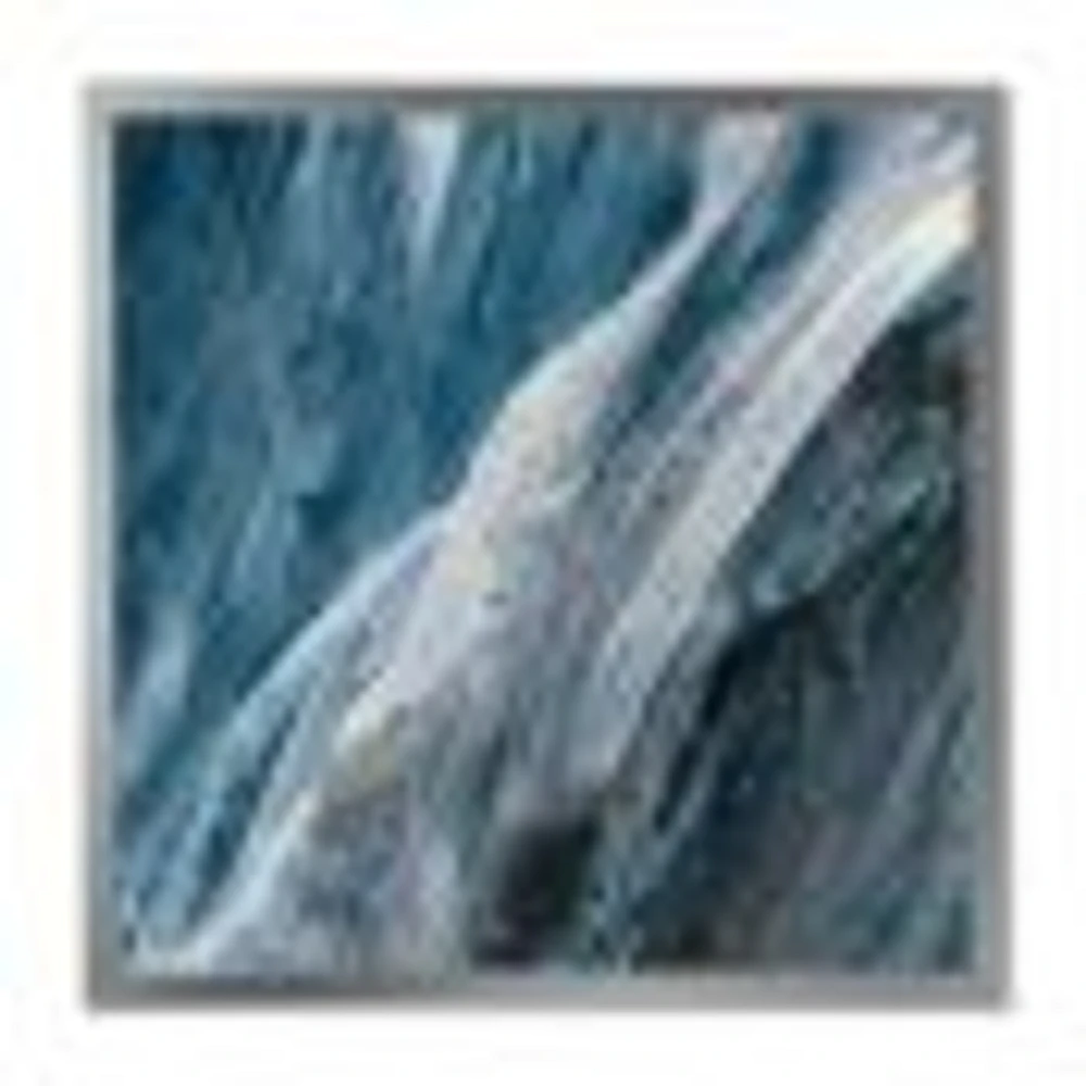 Splash Blue Indigo  Wall Art