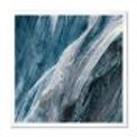 Splash Blue Indigo  Wall Art